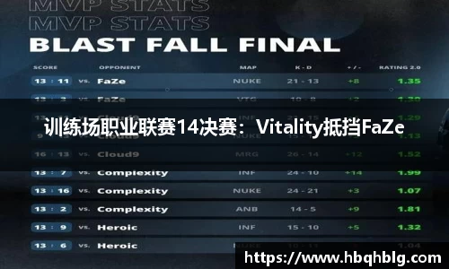 训练场职业联赛14决赛：Vitality抵挡FaZe